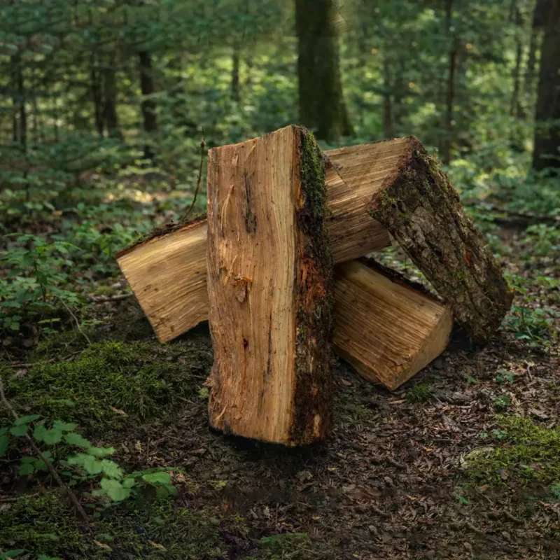 Bois vert 33 cm (frais fendu)