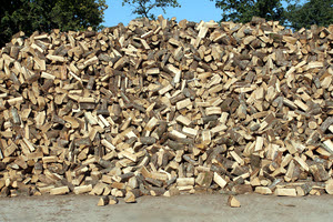 Bois de chauffage en vrac