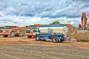 Bougeard Combustibles alimente le chantier de la LGV (Lot A Est) en "bord à bord" - Photo 1