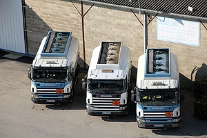 Flotte de camions-citernes (fioul)